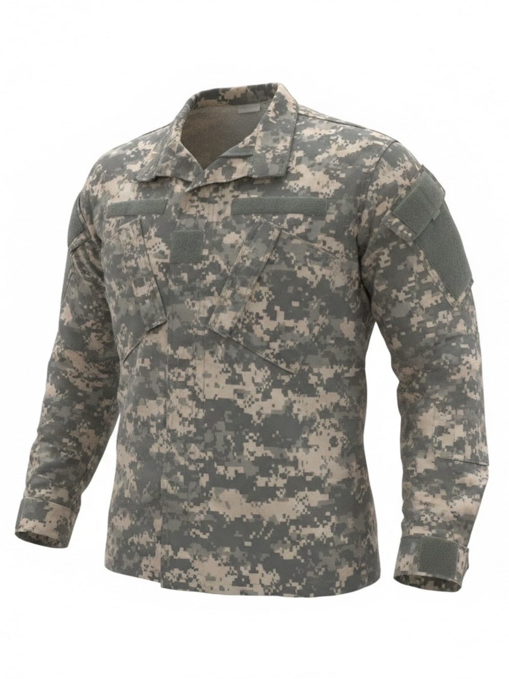 U.S. Army Digital Camo Field Jacket - Gray & Tan